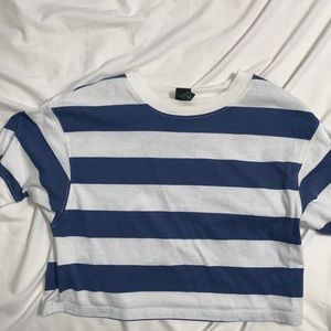 Striped Crop Top